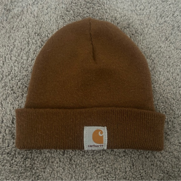 Carhartt Other - Carhartt youth brown beanie